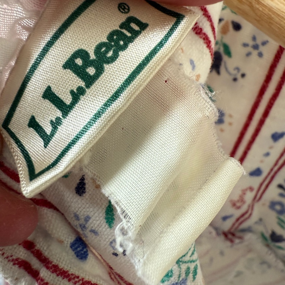 LL BEAN LANZ OF SALZBURG Vintage Cottagecore Grannycore Nightgown Lace Prairie M - Picture 6 of 6